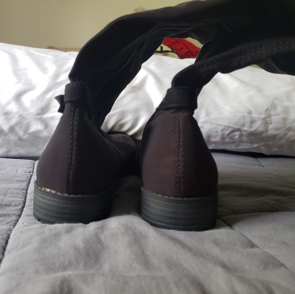 Liz Claiborne Over the Knee Faux Suede Boots - Picture 7 of 10